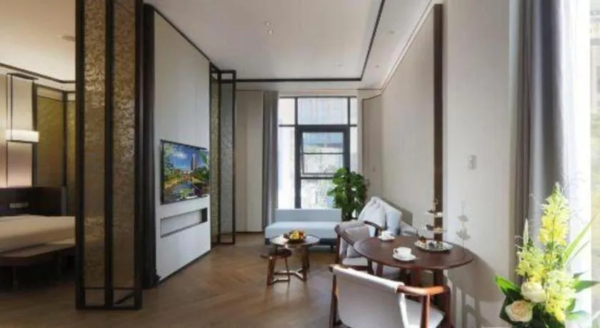 Bed in Fliport Hotel Zhangzhou Yuanshan