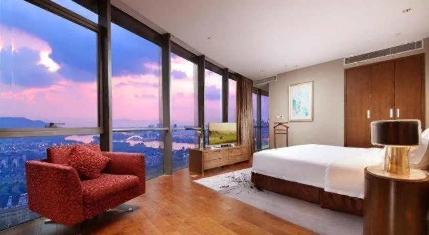 Bed in Fliport Hotel Zhangzhou Yuanshan