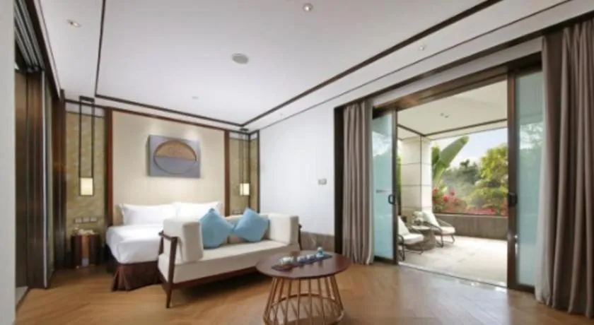 Bed in Fliport Hotel Zhangzhou Yuanshan