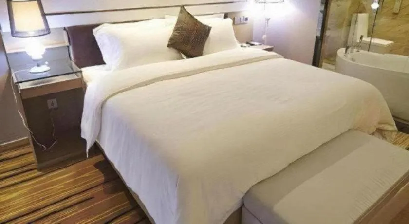 Bed in Lavande Hotel Wuhan Huanghelou Branch