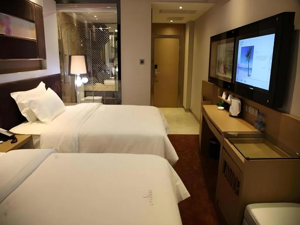 Bed in Lavande Hotel Wuhan Huanghelou Branch