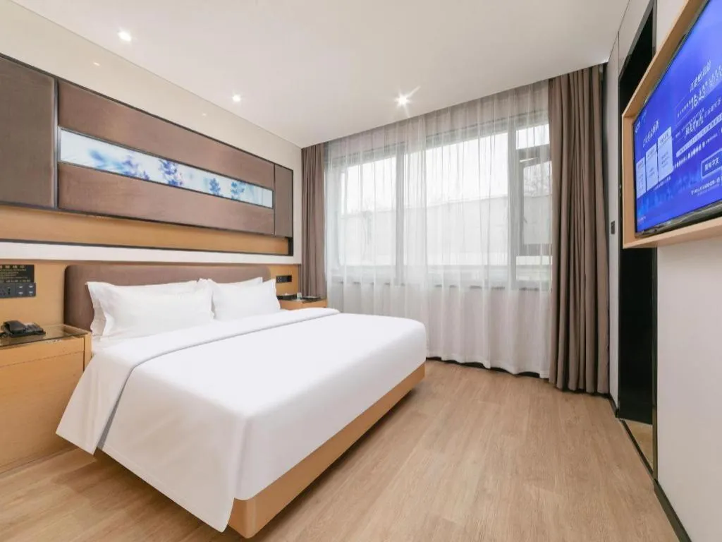 Bed in Lavande Hotel Wuhan Huanghelou Branch