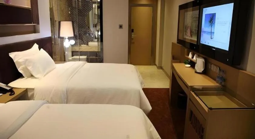 Bed in Lavande Hotel Wuhan Huanghelou Branch