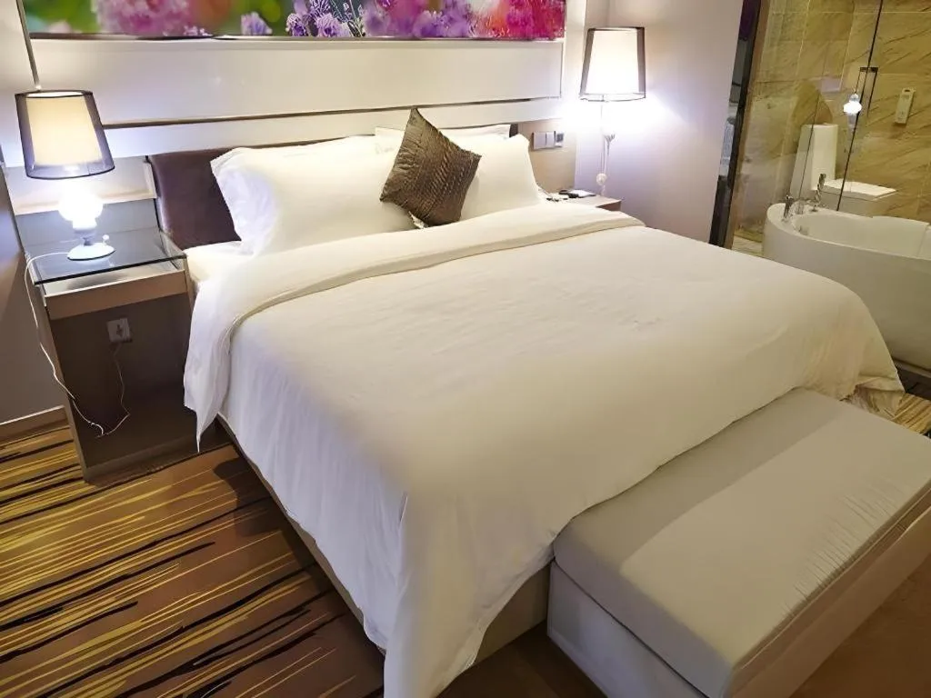 Bed in Lavande Hotel Wuhan Huanghelou Branch