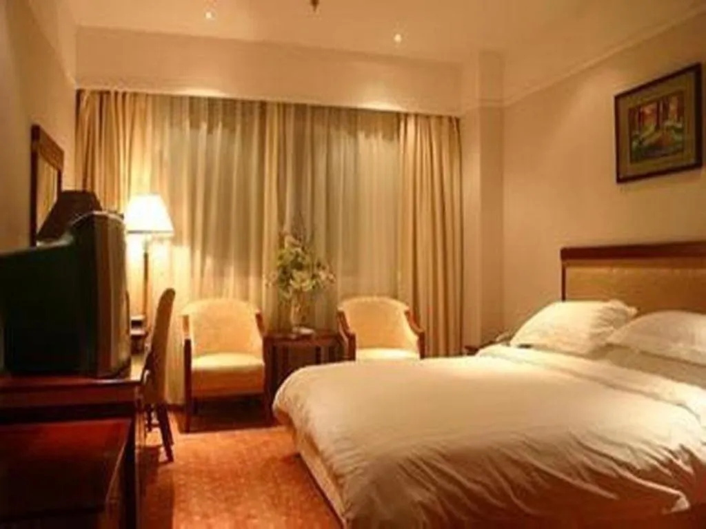 Bed in GreenTree Inn Jiangxi Nanchang XianGYAng Road Lianxi Road Business Hotel