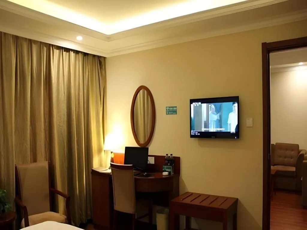 Bed in GreenTree Inn Jiangxi Nanchang XianGYAng Road Lianxi Road Business Hotel