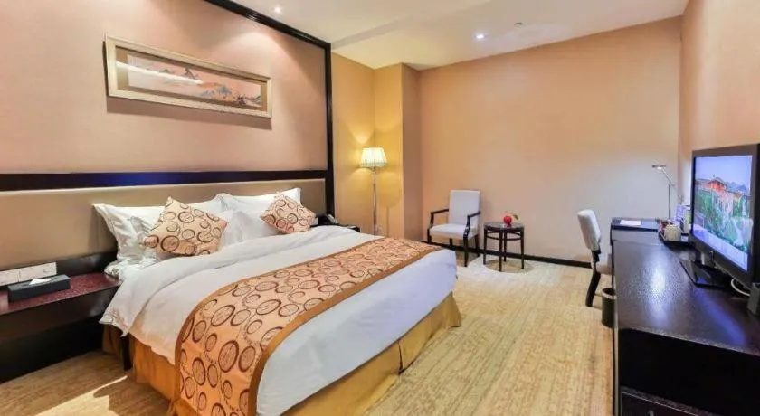 Bed in Hangzhou Xixi Nade Runzeyuan Hotel