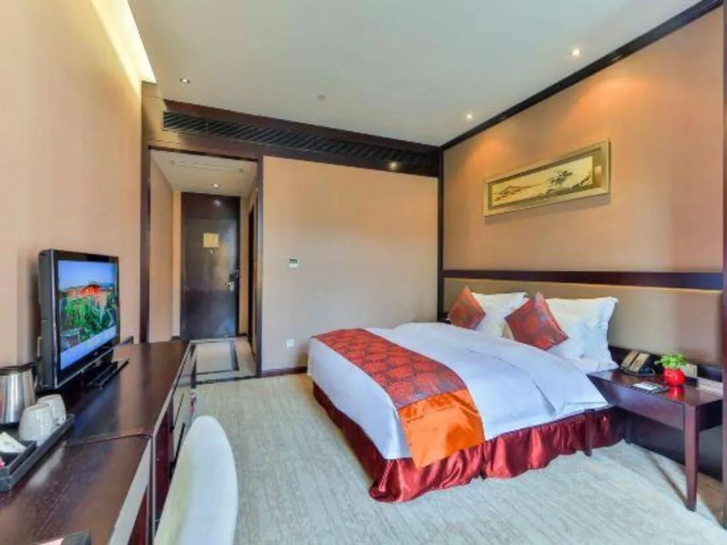 Bed in Hangzhou Xixi Nade Runzeyuan Hotel