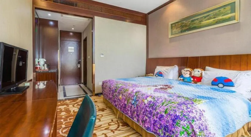 Bed in Hangzhou Xixi Nade Runzeyuan Hotel