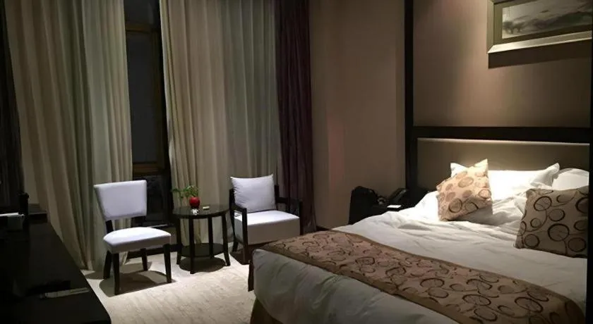 Bed in Hangzhou Xixi Nade Runzeyuan Hotel