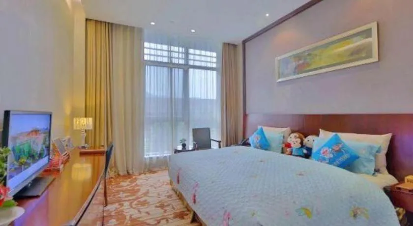 Bed in Hangzhou Xixi Nade Runzeyuan Hotel