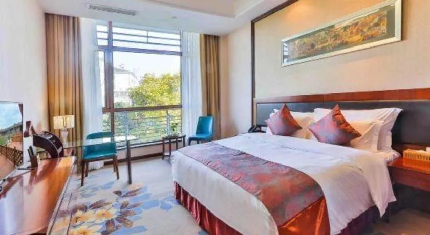 Bed in Hangzhou Xixi Nade Runzeyuan Hotel