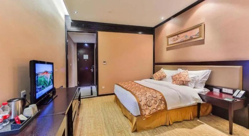 Bed in Hangzhou Xixi Nade Runzeyuan Hotel