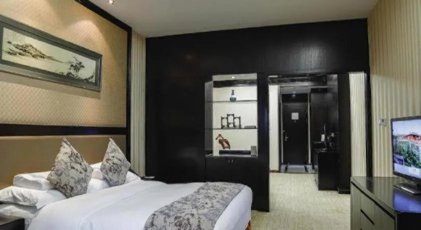 Bed in Hangzhou Xixi Nade Runzeyuan Hotel