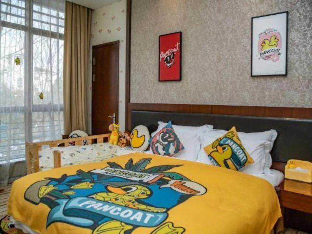 Bed in Hangzhou Xixi Nade Runzeyuan Hotel
