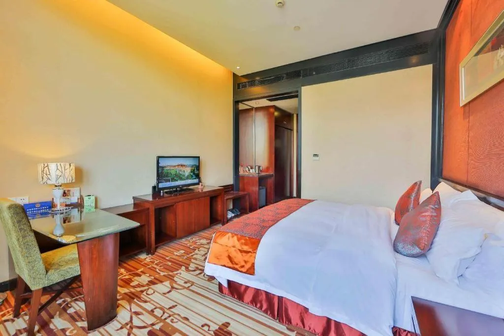 Bed in Hangzhou Xixi Nade Runzeyuan Hotel