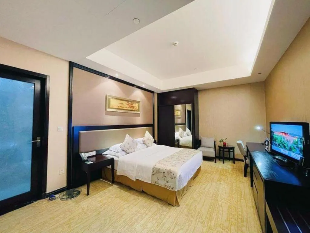 Bed in Hangzhou Xixi Nade Runzeyuan Hotel