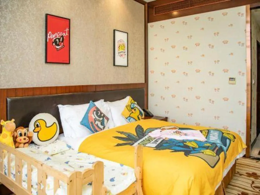 Bed in Hangzhou Xixi Nade Runzeyuan Hotel