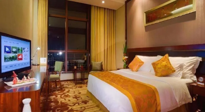 Bed in Hangzhou Xixi Nade Runzeyuan Hotel