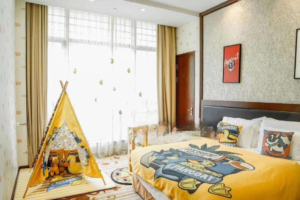 Bed in Hangzhou Xixi Nade Runzeyuan Hotel