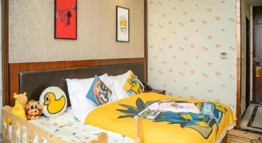 Bed in Hangzhou Xixi Nade Runzeyuan Hotel