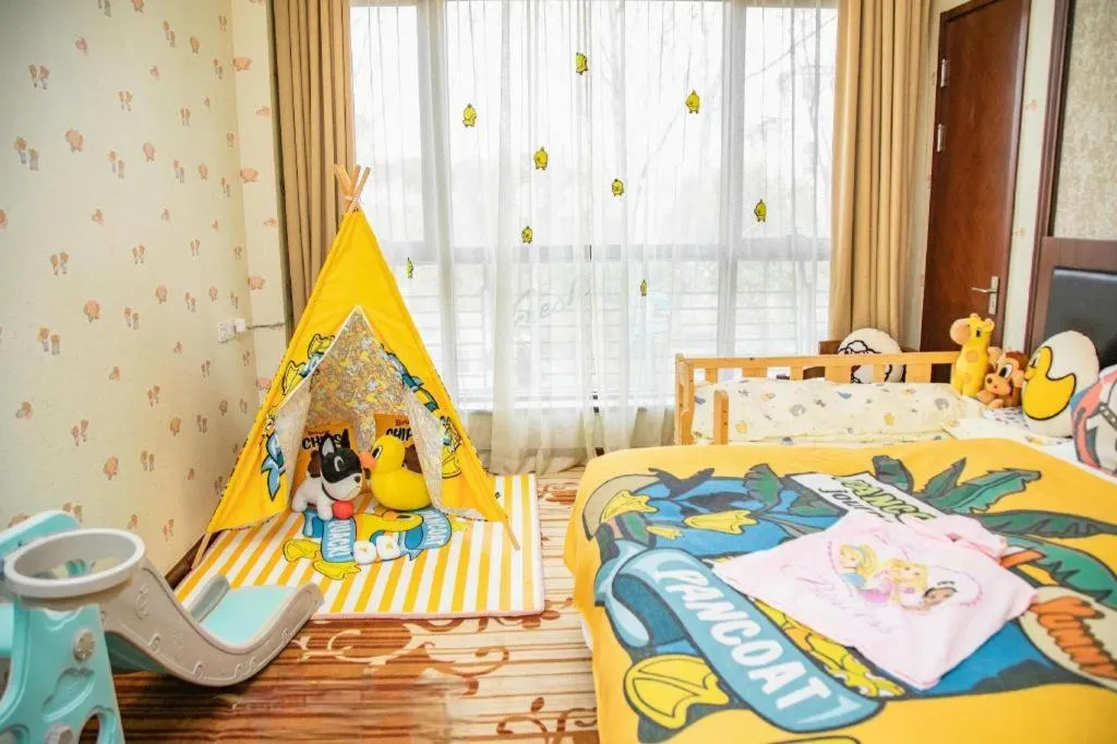 Bed in Hangzhou Xixi Nade Runzeyuan Hotel