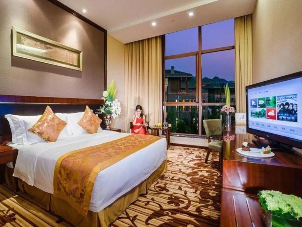 Bed in Hangzhou Xixi Nade Runzeyuan Hotel