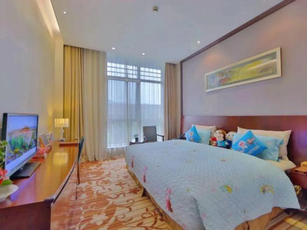 Bed in Hangzhou Xixi Nade Runzeyuan Hotel