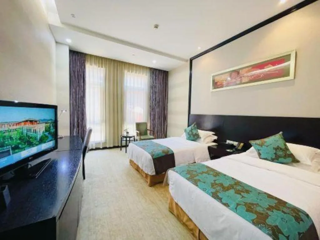 Bed in Hangzhou Xixi Nade Runzeyuan Hotel