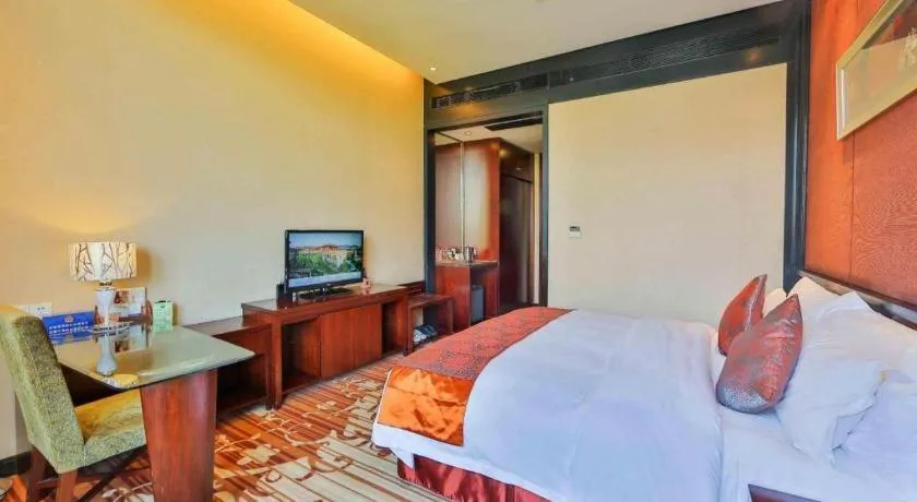 Bed in Hangzhou Xixi Nade Runzeyuan Hotel