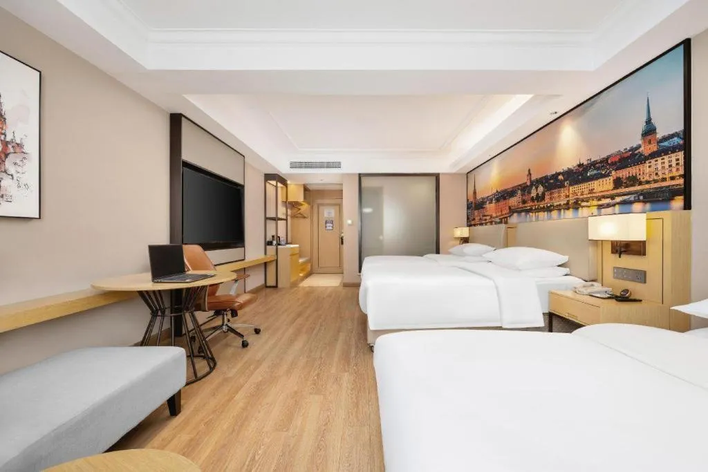 Bed in Vienna Hotel Tianjin Guizhou Road Branch