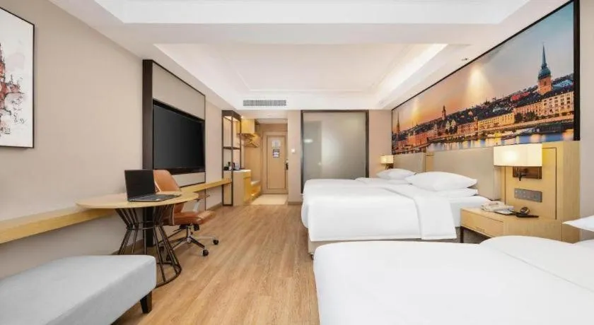 Bed in Vienna Hotel Tianjin Guizhou Road Branch