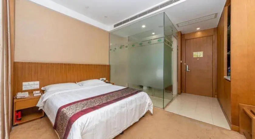 Bed in Sunparkview Hotel Shanghai Bed in Sunparkview Hotel Shanghai