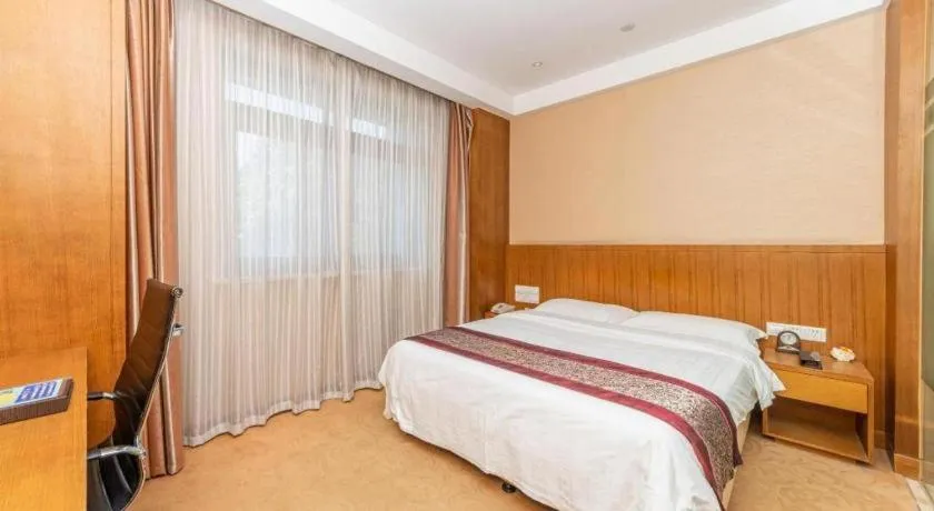 Bed in Sunparkview Hotel Shanghai