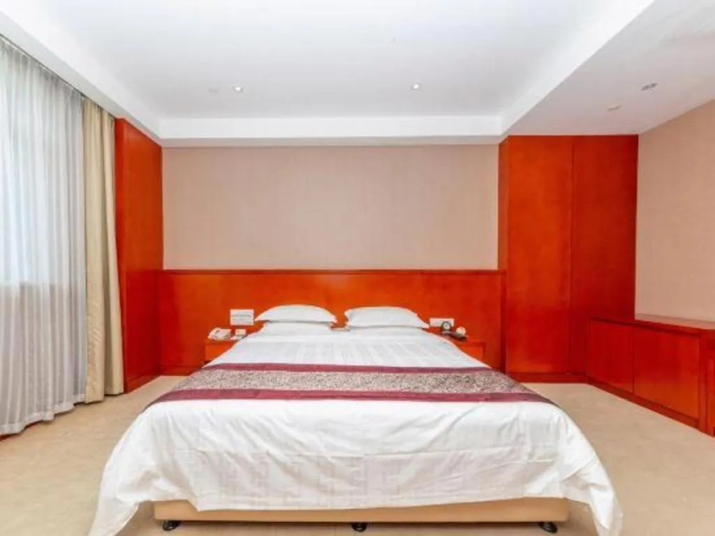 Bed in Sunparkview Hotel Shanghai