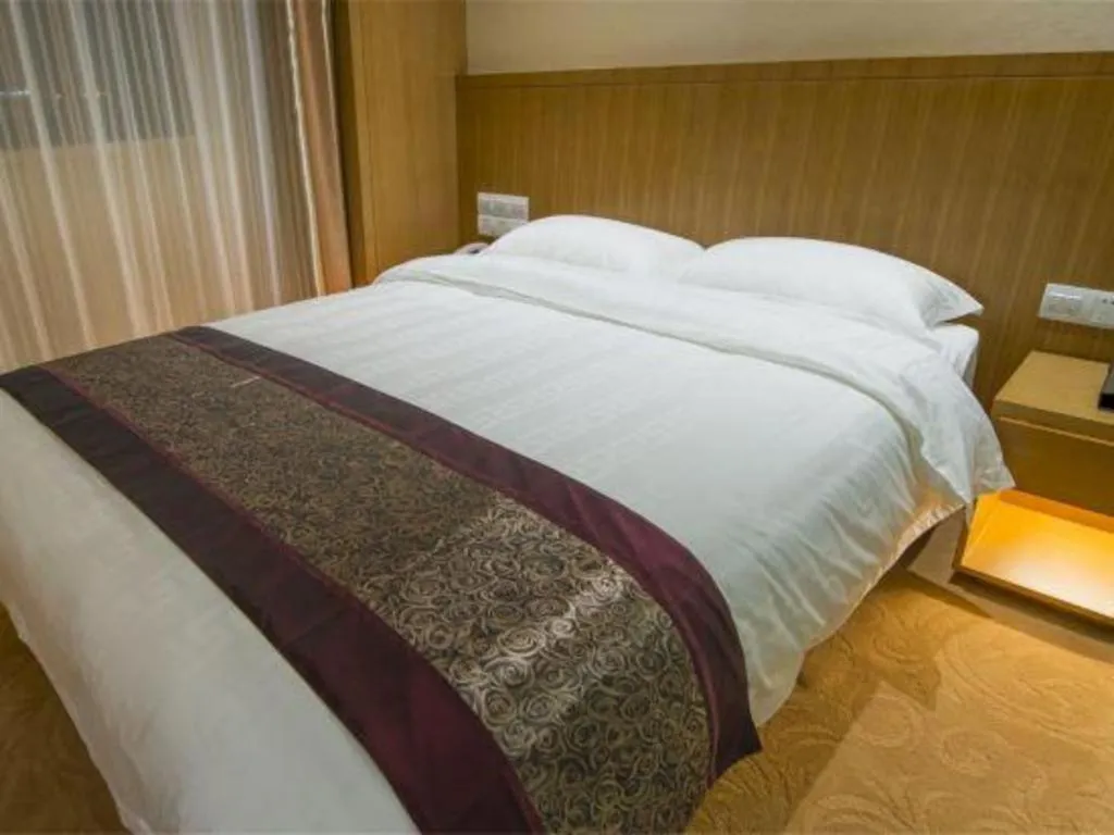 Bed in Sunparkview Hotel Shanghai