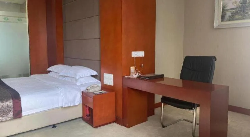 Bed in Sunparkview Hotel Shanghai