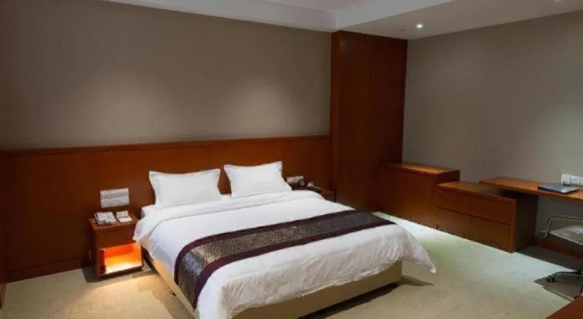 Bed in Sunparkview Hotel Shanghai