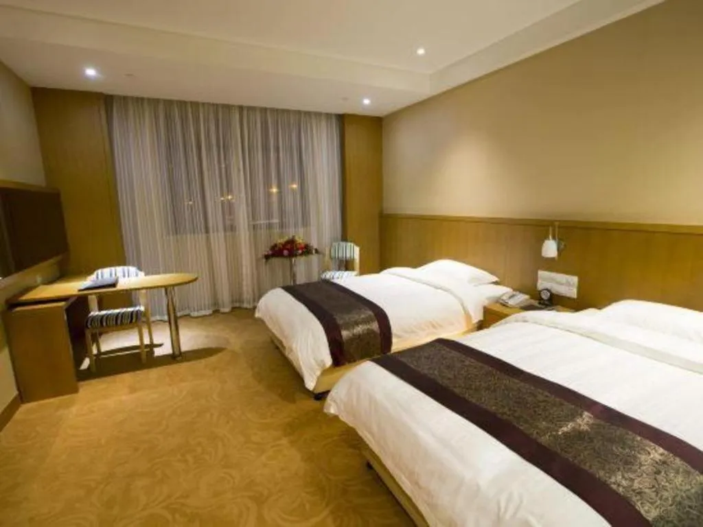 Bed in Sunparkview Hotel Shanghai