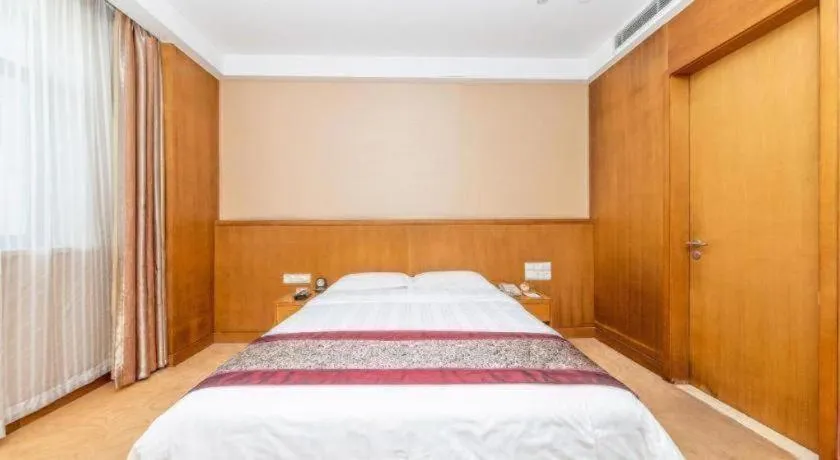 Bed in Sunparkview Hotel Shanghai