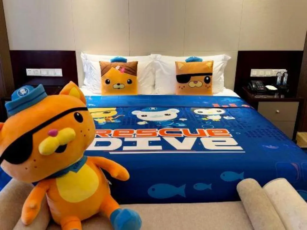 Bed in Linyi Blue Horizon International Hotel Yi He