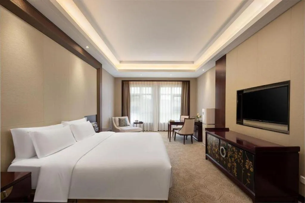 Bed in Linyi Blue Horizon International Hotel Yi He
