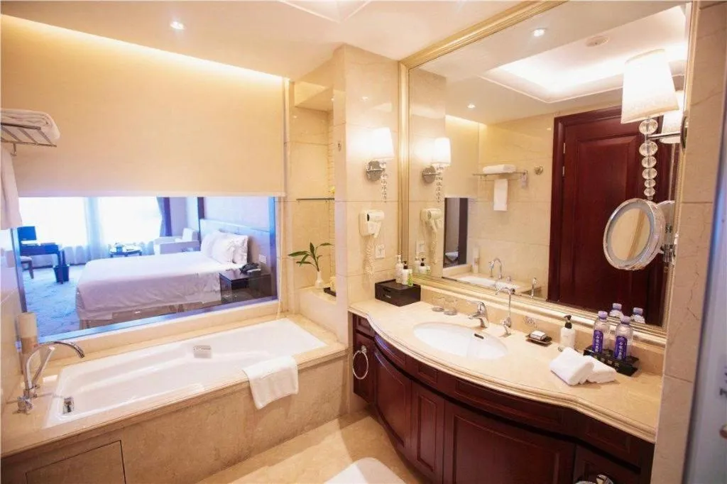 Bed in Linyi Blue Horizon International Hotel Yi He