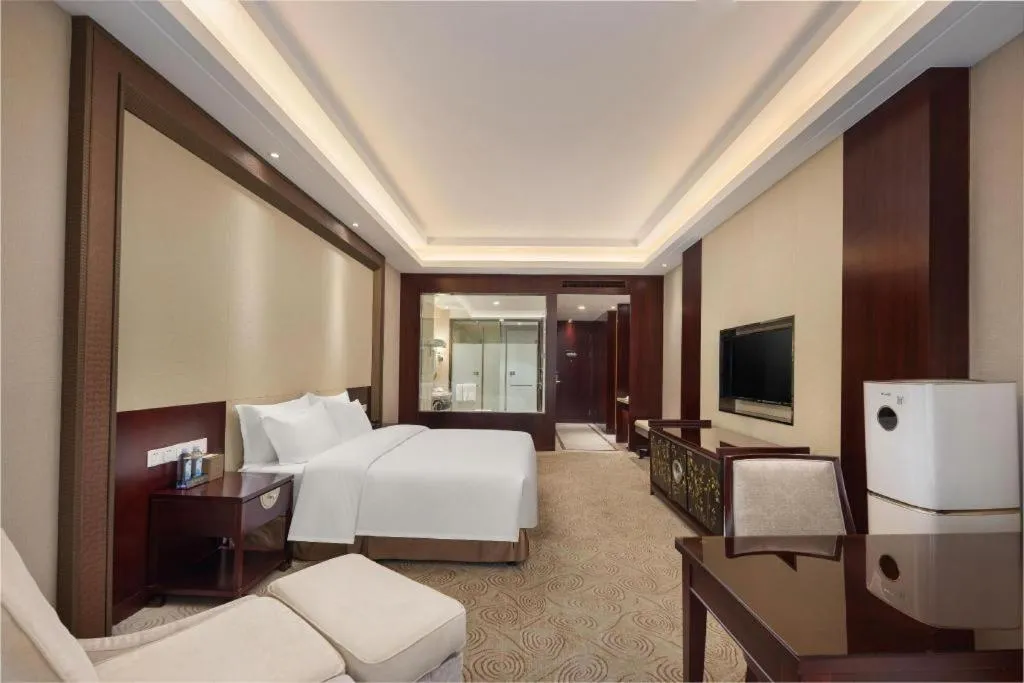 Bed in Linyi Blue Horizon International Hotel Yi He