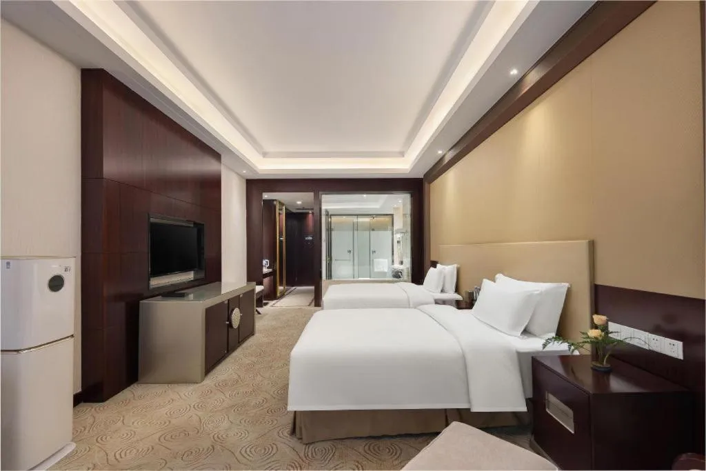 Bed in Linyi Blue Horizon International Hotel Yi He