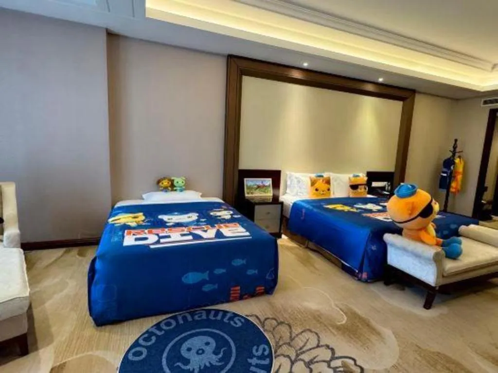 Bed in Linyi Blue Horizon International Hotel Yi He