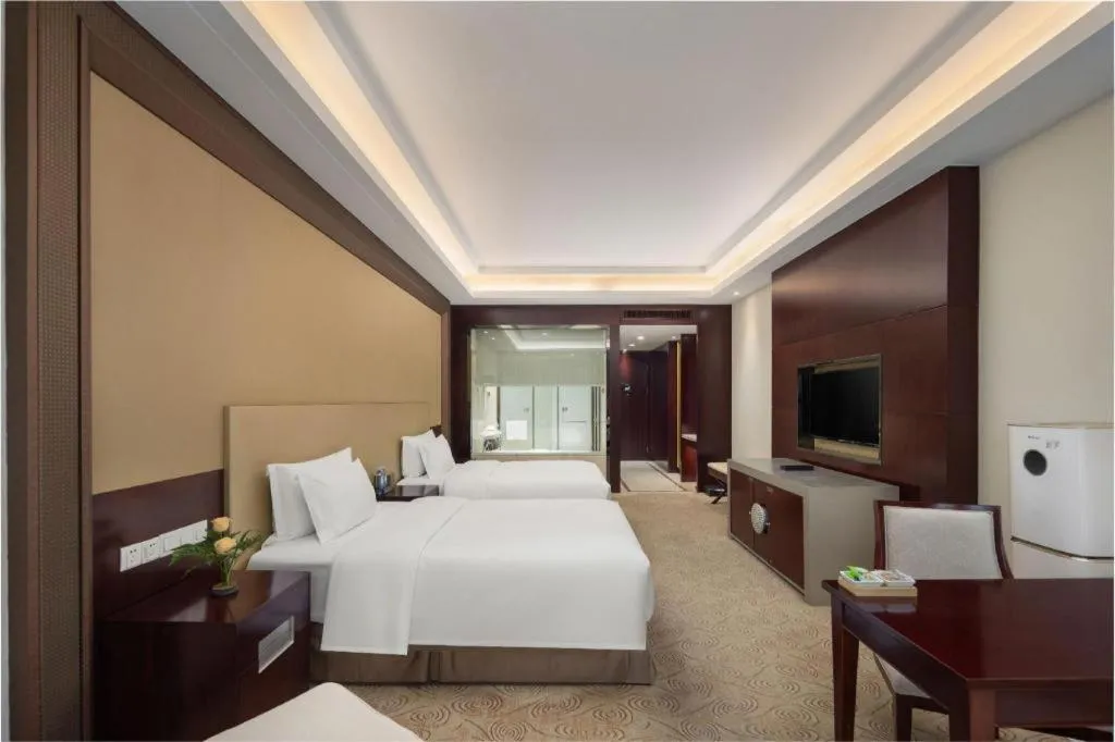 Bed in Linyi Blue Horizon International Hotel Yi He