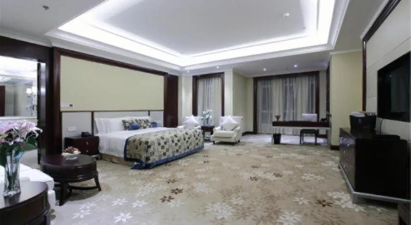 Bed in Linyi Blue Horizon International Hotel Yi He