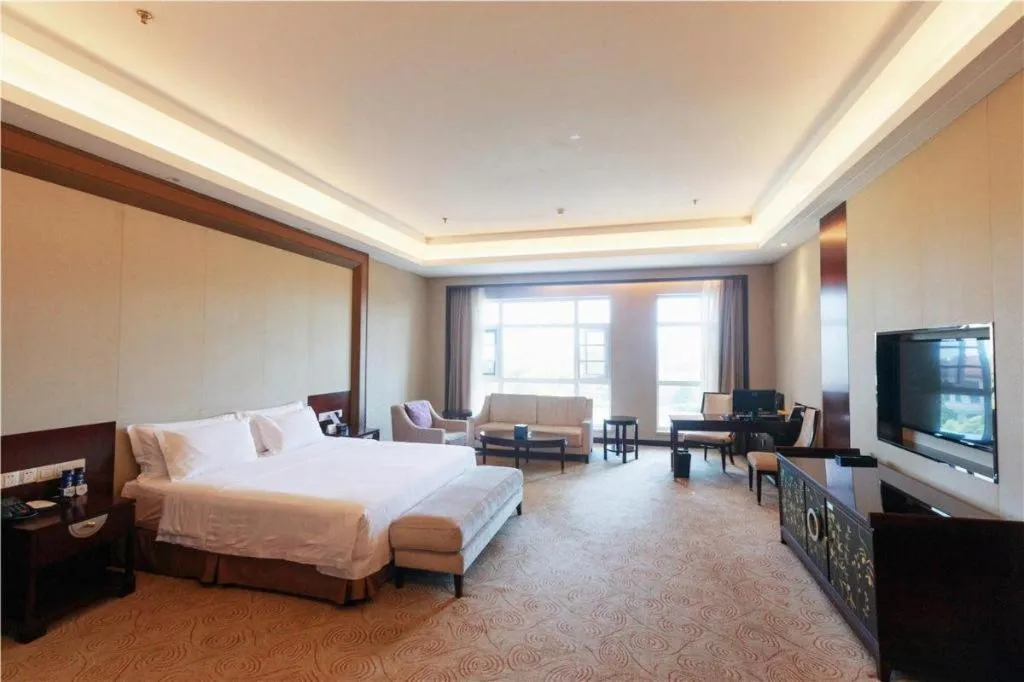 Bed in Linyi Blue Horizon International Hotel Yi He