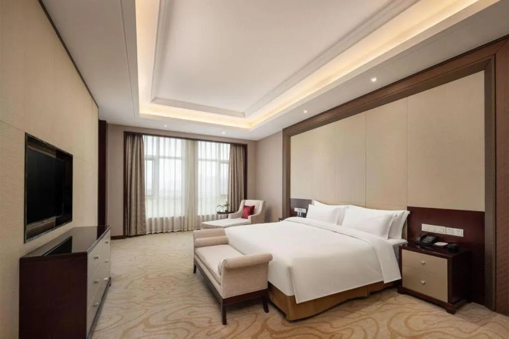 Bed in Linyi Blue Horizon International Hotel Yi He